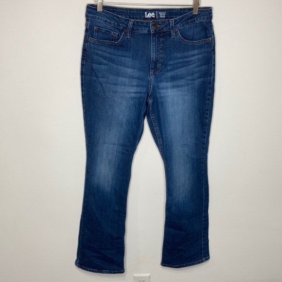 Lee Denim - Lee regular fit boot cut mid rise Jeans size 12